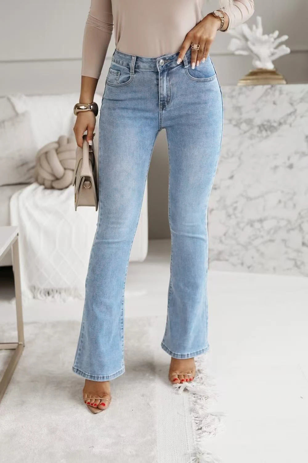 Jean push up flare